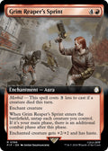 Image for Grim Reaper's Sprint (Extended Art) (386) (PIP) - Magic: The Gathering