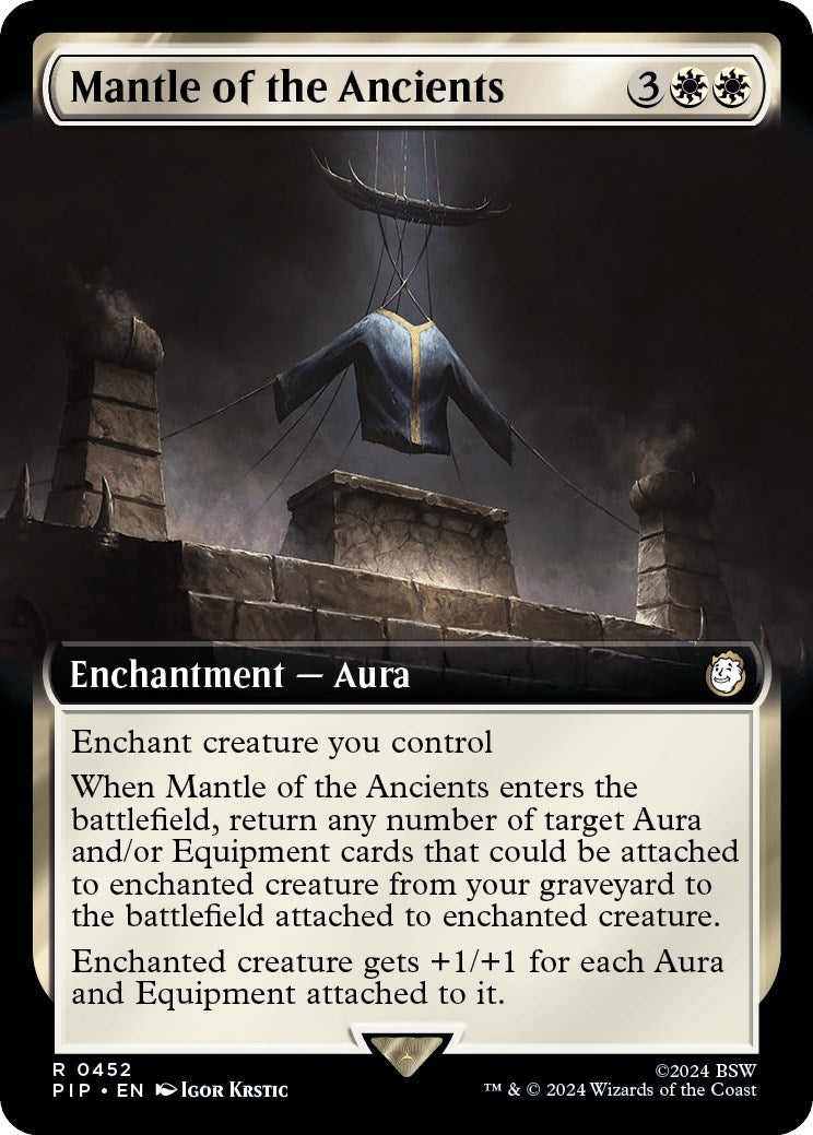 Image for Mantle of the Ancients (Extended Art) (452) (PIP) - Magic: The Gathering