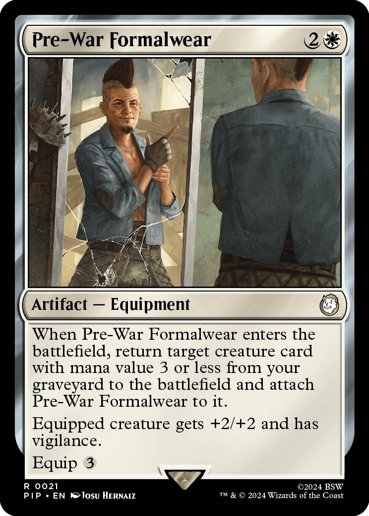 Image for Pre-War Formalwear (21) (PIP) - Magic: The Gathering