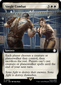 Image for Single Combat (Extended Art) (458) (PIP) - Magic: The Gathering