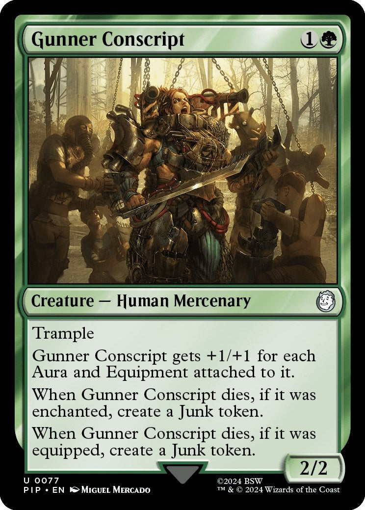 Image for Gunner Conscript (77) (PIP) - Magic: The Gathering