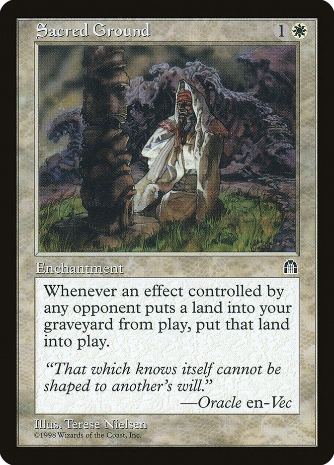 Image for Sacred Ground (STH) - Magic: The Gathering