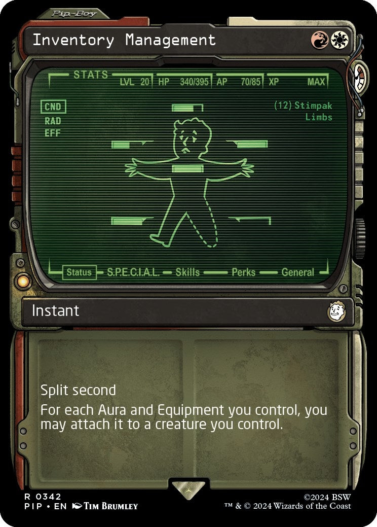 Image for Inventory Management (Showcase) (342) (PIP) - Magic: The Gathering