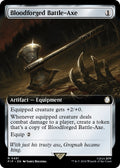 Image for Bloodforged Battle-Axe (Extended Art) (481) (PIP) - Magic: The Gathering