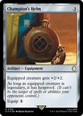 Image for Champion's Helm (Surge Foil) (756) (PIP) - Magic: The Gathering