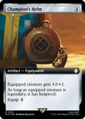 Image for Champion's Helm (Extended Art) (Surge Foil) (1010) (PIP) - Magic: The Gathering