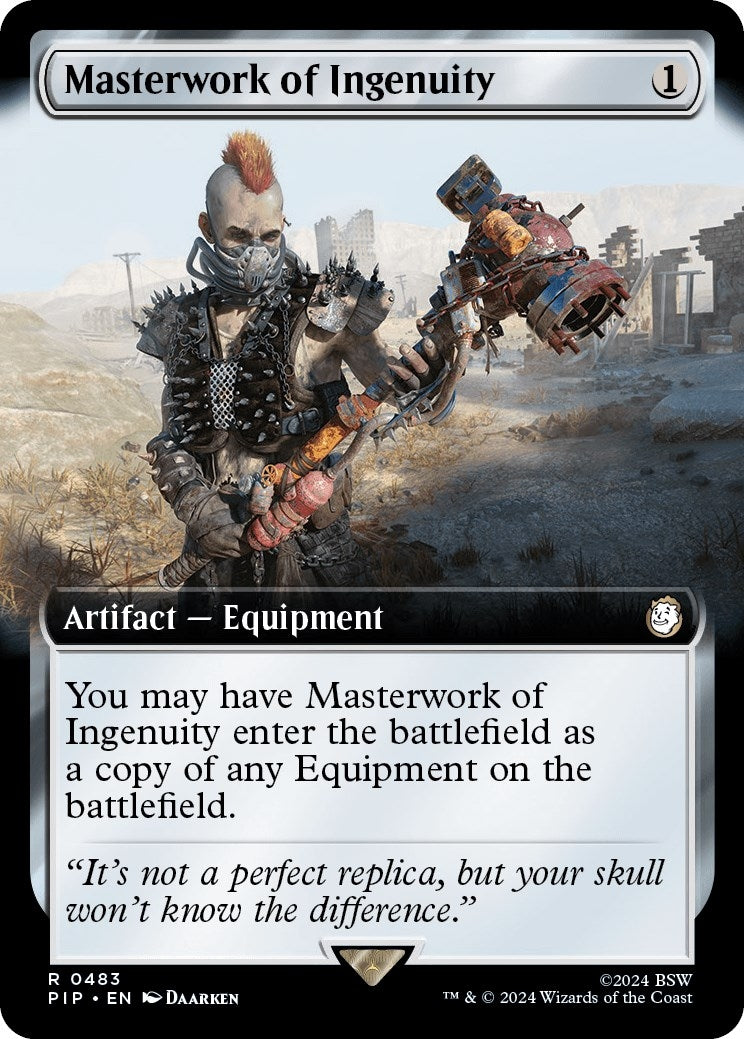 Image for Masterwork of Ingenuity (Extended Art) (483) (PIP) - Magic: The Gathering