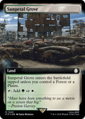 Image for Sunpetal Grove (Extended Art) (Surge Foil) (1043) (PIP) - Magic: The Gathering