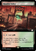 Image for Mossfire Valley (Extended Art) (Surge Foil) (1029) (PIP) - Magic: The Gathering
