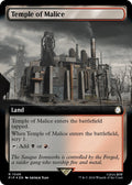Image for Temple of Malice (Extended Art) (Surge Foil) (1049) (PIP) - Magic: The Gathering