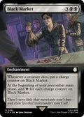 Image for Black Market (Extended Art) (Surge Foil) (991) (PIP) - Magic: The Gathering