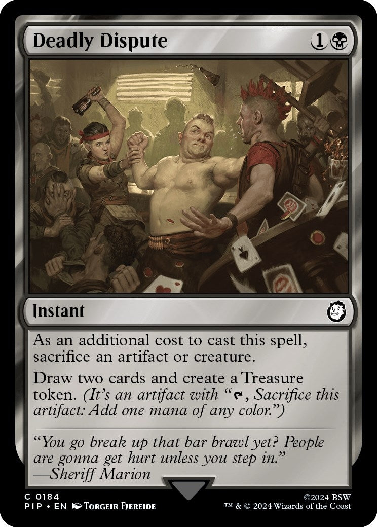 Image for Deadly Dispute (184) (PIP) - Magic: The Gathering