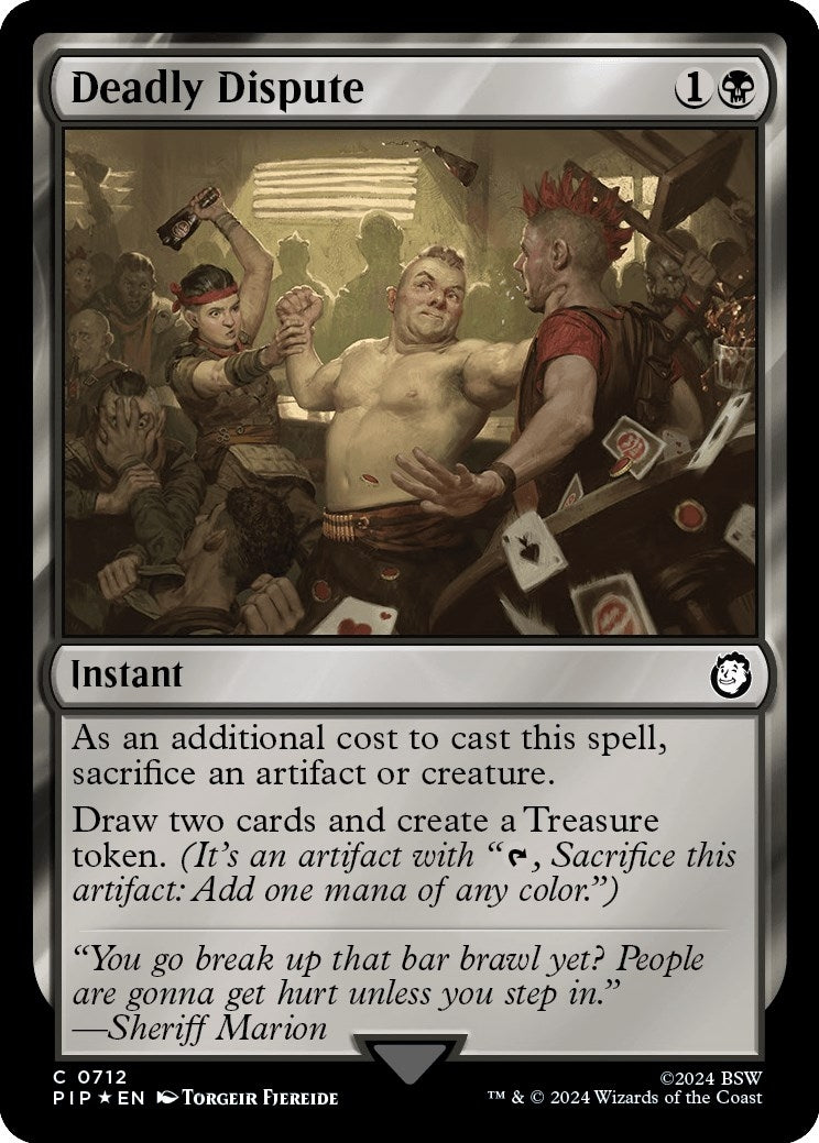 Image for Deadly Dispute (Surge Foil) (712) (PIP) - Magic: The Gathering