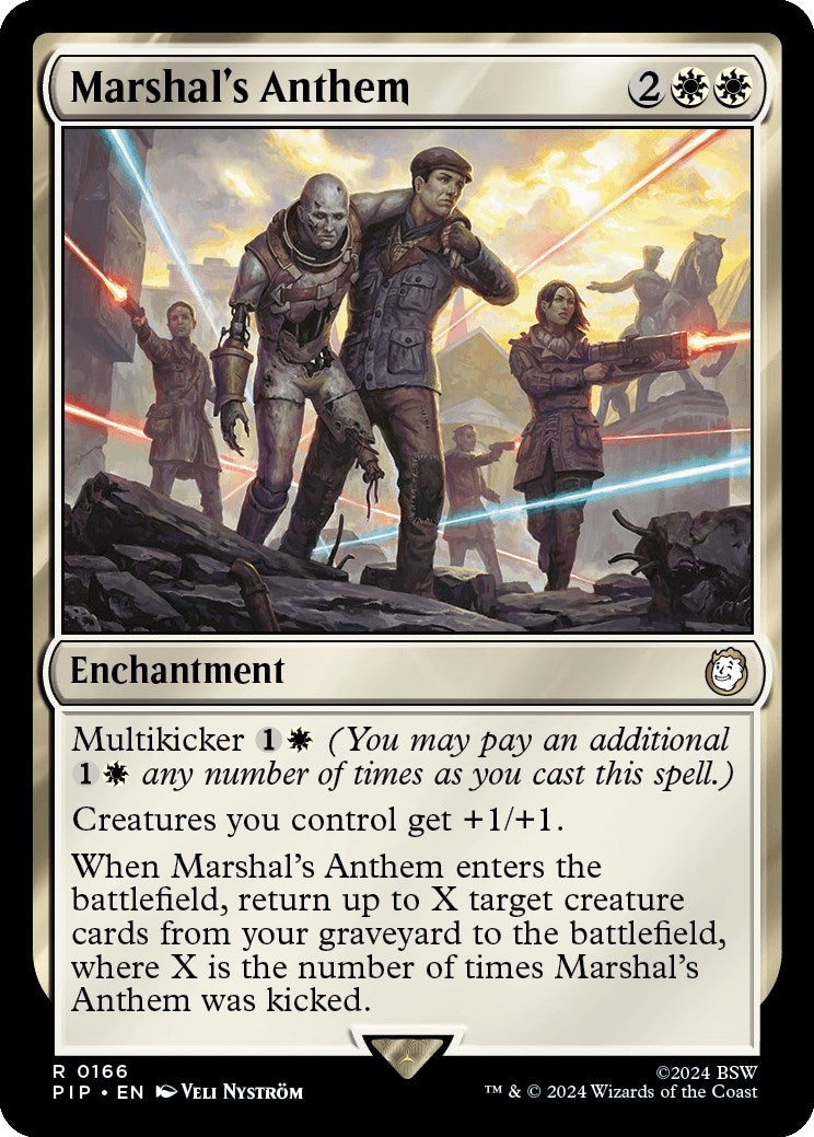 Image for Marshal's Anthem (166) (PIP) - Magic: The Gathering