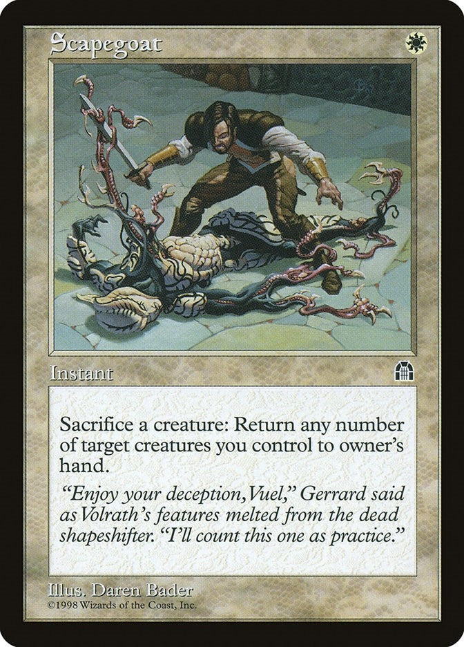 Image for Scapegoat (STH) - Magic: The Gathering