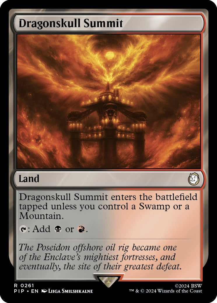 Image for Dragonskull Summit (261) (PIP) - Magic: The Gathering