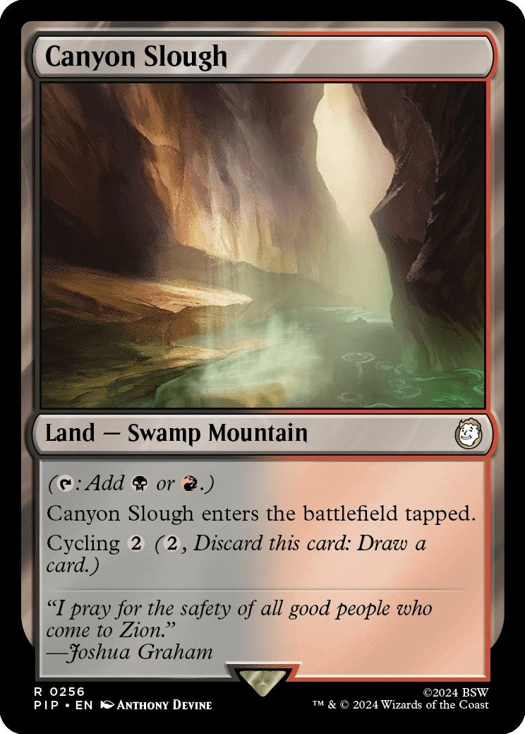 Image for Canyon Slough (256) (PIP) - Magic: The Gathering