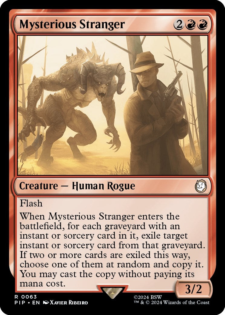 Image for Mysterious Stranger (63) (PIP) - Magic: The Gathering