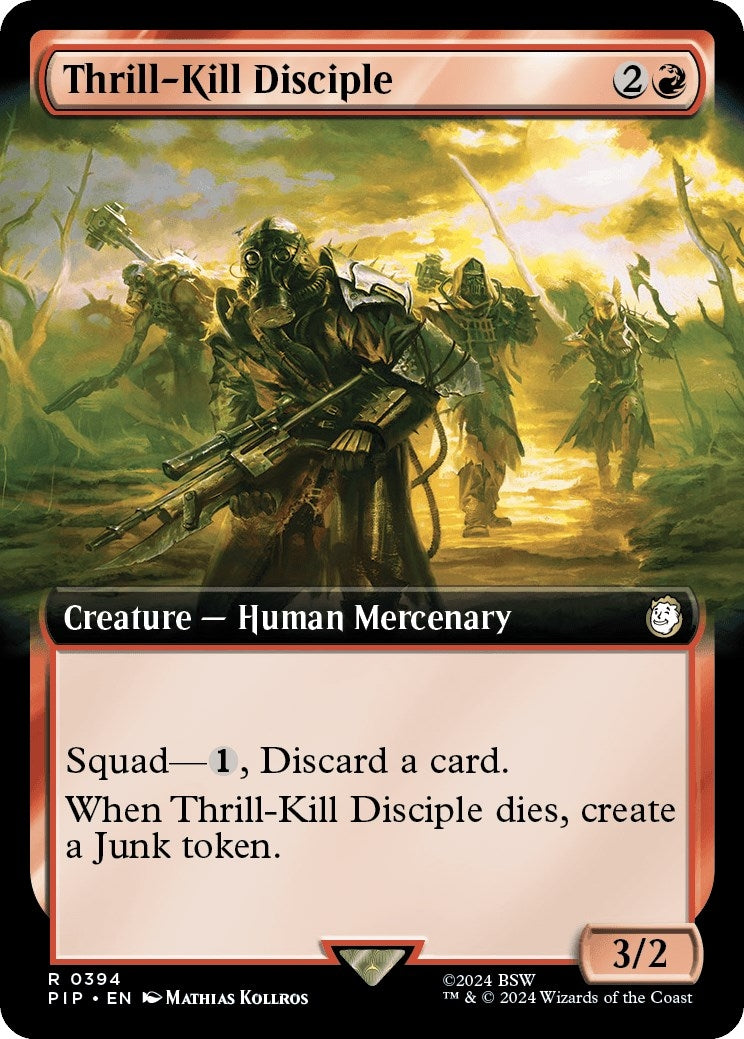 Image for Thrill-Kill Disciple (Extended Art) (394) (PIP) - Magic: The Gathering