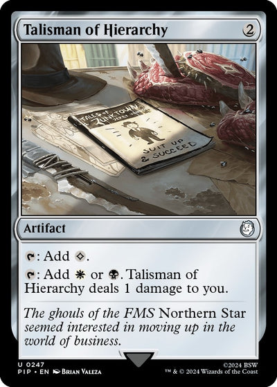 Talisman of Hierarchy (247) (PIP)