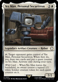 Image for Yes Man, Personal Securitron (Surge Foil) (557) (PIP) - Magic: The Gathering