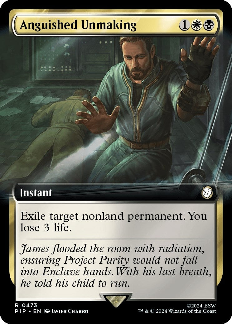Image for Anguished Unmaking (Extended Art) (473) (PIP) - Magic: The Gathering
