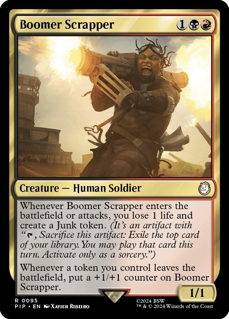 Image for Boomer Scrapper (95) (PIP) - Magic: The Gathering