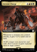 Image for Fervent Charge (Extended Art) (Surge Foil) (1005) (PIP) - Magic: The Gathering