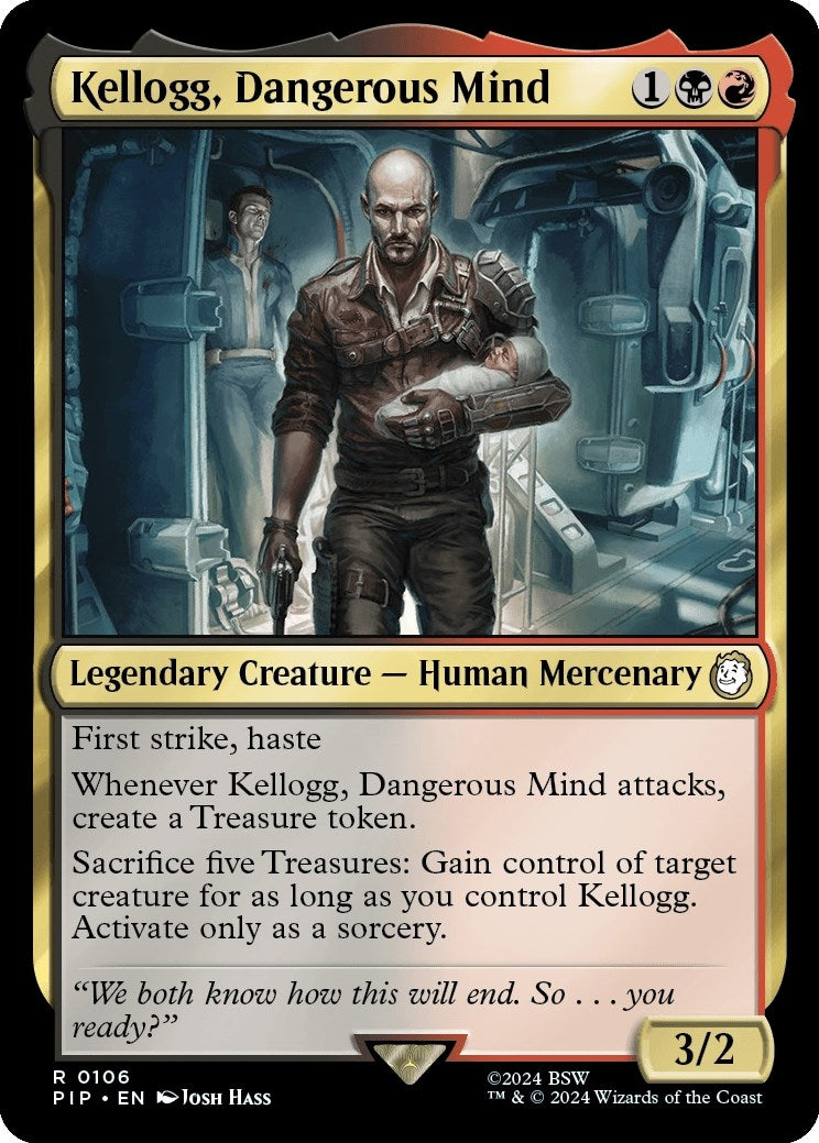 Image for Kellogg, Dangerous Mind (106) (PIP) - Magic: The Gathering