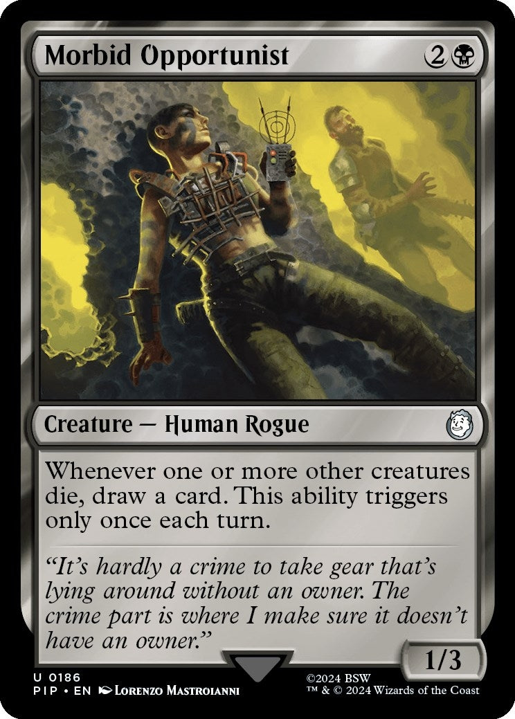 Image for Morbid Opportunist (186) (PIP) - Magic: The Gathering