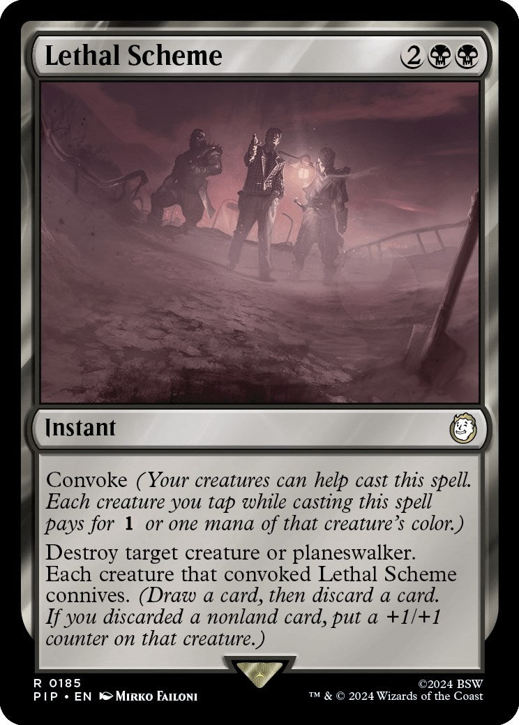 Image for Lethal Scheme (185) (PIP) - Magic: The Gathering