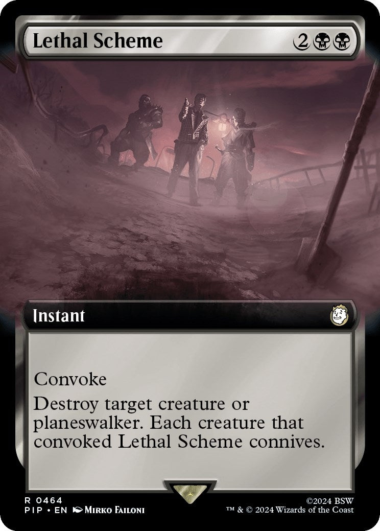 Image for Lethal Scheme (Extended Art) (464) (PIP) - Magic: The Gathering