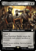 Image for Wasteland Raider (Extended Art) (Surge Foil) (911) (PIP) - Magic: The Gathering
