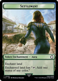 Image for Settlement // Human Soldier Double-Sided Token (8 // 3) (PIP) - Magic: The Gathering