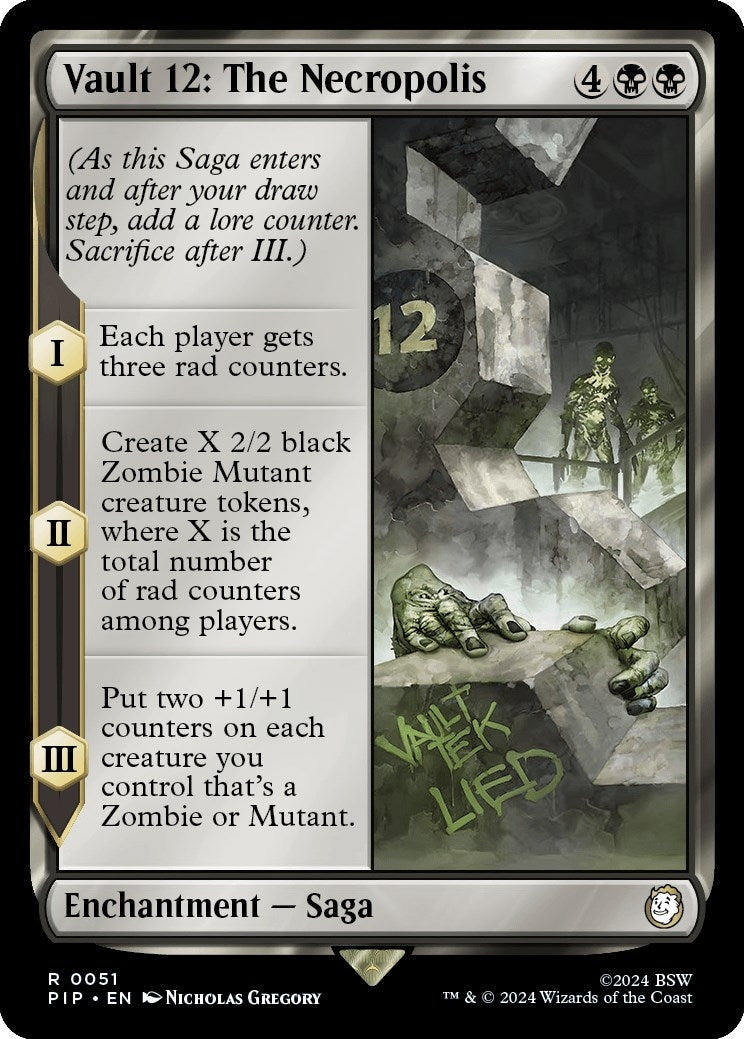 Image for Vault 12: The Necropolis (51) (PIP) - Magic: The Gathering
