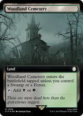 Image for Woodland Cemetery (Extended Art) (Surge Foil) (1056) (PIP) - Magic: The Gathering