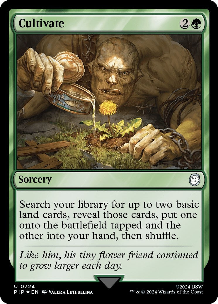 Image for Cultivate (Surge Foil) (724) (PIP) - Magic: The Gathering