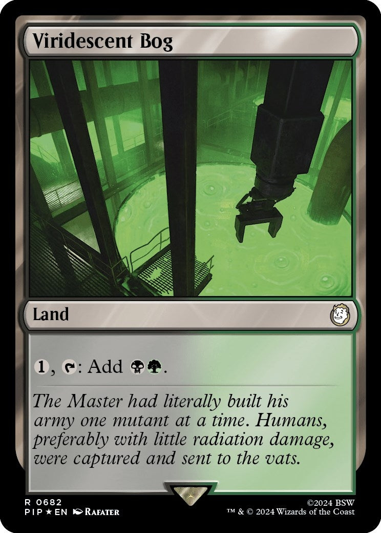Image for Viridescent Bog (Surge Foil) (682) (PIP) - Magic: The Gathering