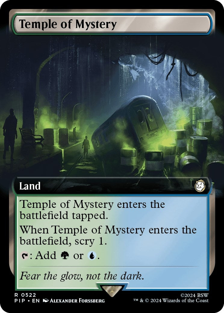 Image for Temple of Mystery (Extended Art) (522) (PIP) - Magic: The Gathering