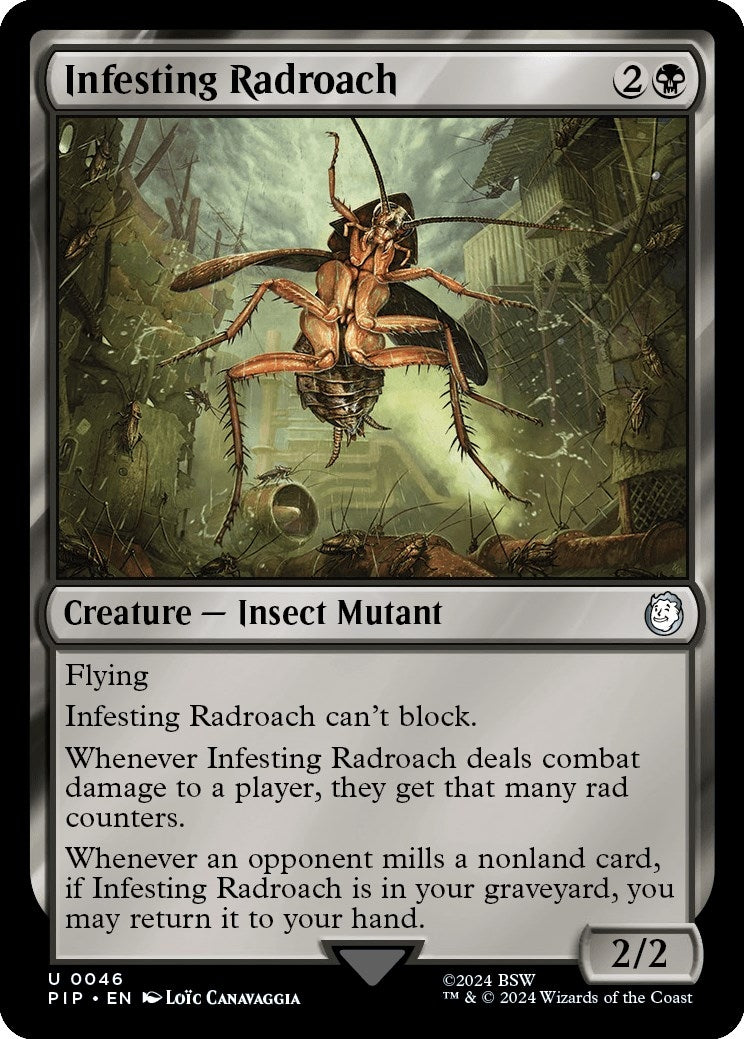 Image for Infesting Radroach (46) (PIP) - Magic: The Gathering