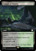 Image for Temple of Malady (Extended Art) (Surge Foil) (1048) (PIP) - Magic: The Gathering