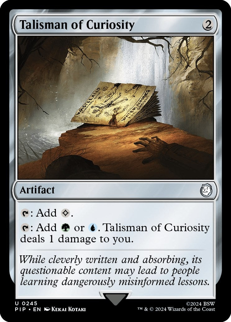 Image for Talisman of Curiosity (245) (PIP) - Magic: The Gathering