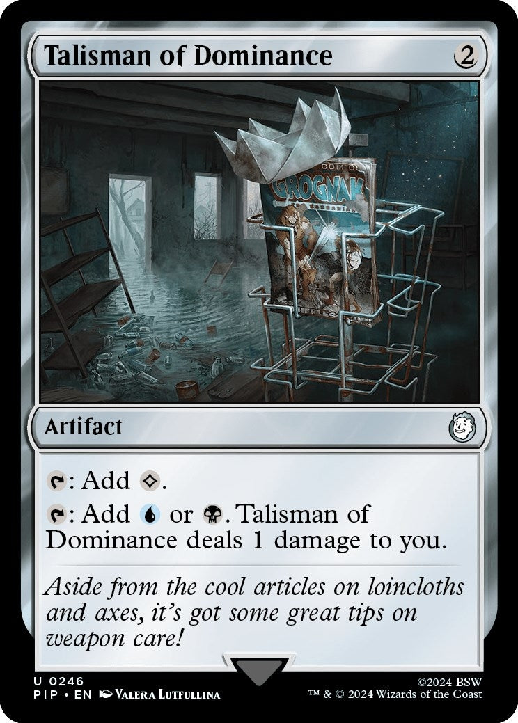Image for Talisman of Dominance (246) (PIP) - Magic: The Gathering
