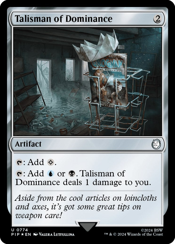 Image for Talisman of Dominance (Surge Foil) (774) (PIP) - Magic: The Gathering