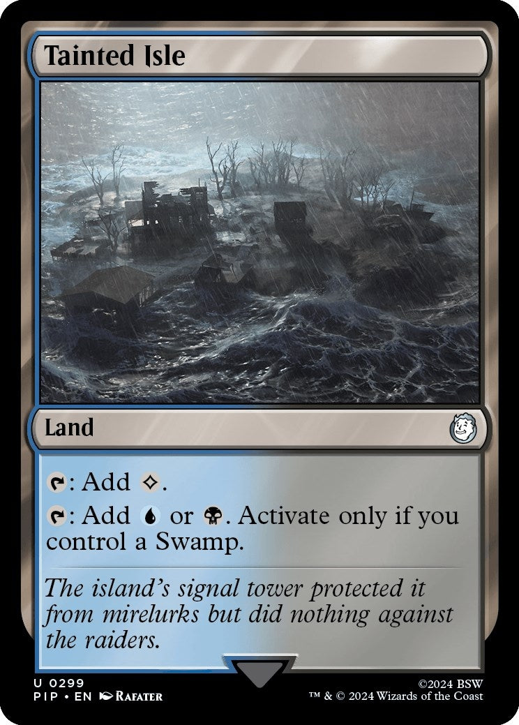 Image for Tainted Isle (299) (PIP) - Magic: The Gathering