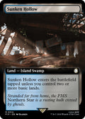 Image for Sunken Hollow (Extended Art) (514) (PIP) - Magic: The Gathering