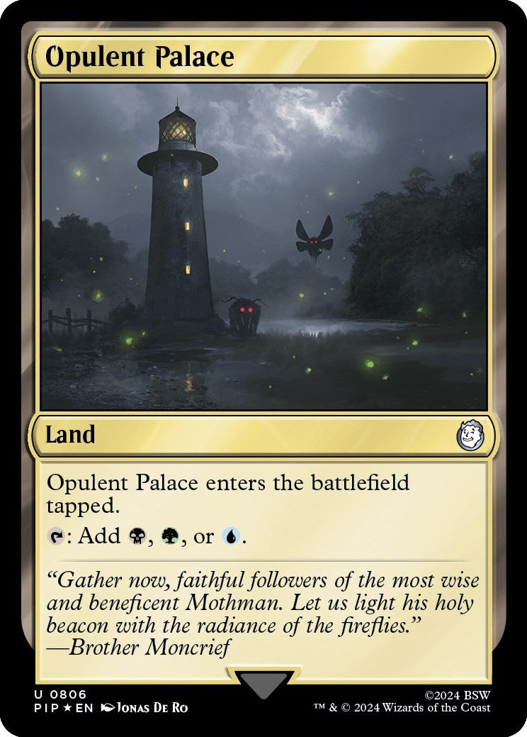Image for Opulent Palace (Surge Foil) (806) (PIP) - Magic: The Gathering