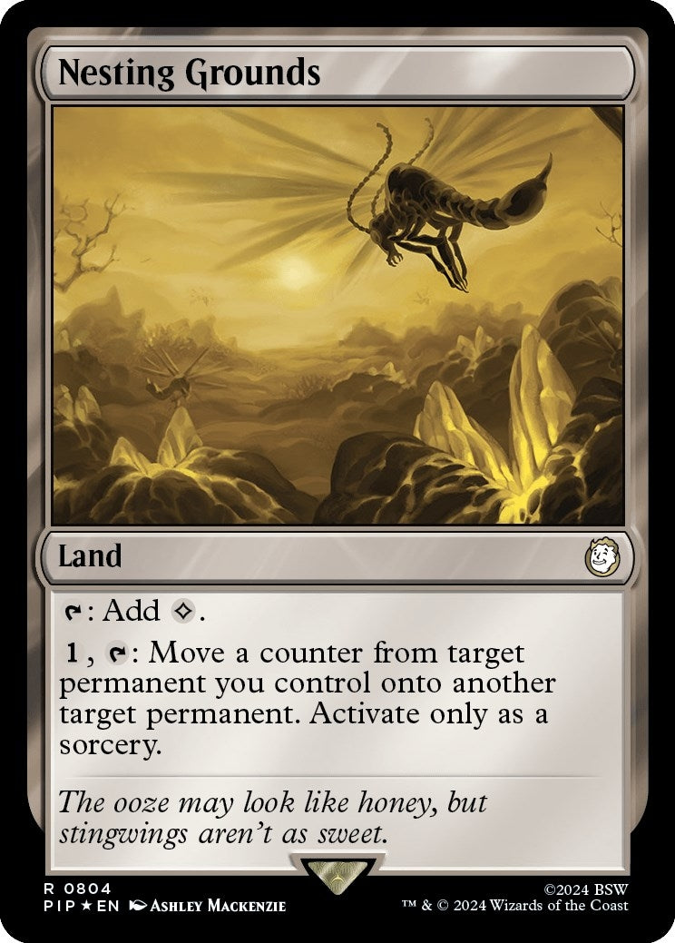 Image for Nesting Grounds (Surge Foil) (804) (PIP) - Magic: The Gathering