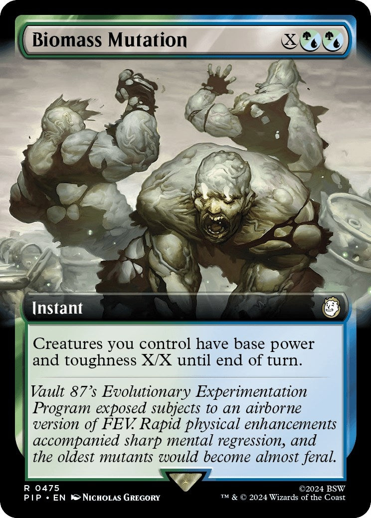 Image for Biomass Mutation (Extended Art) (475) (PIP) - Magic: The Gathering