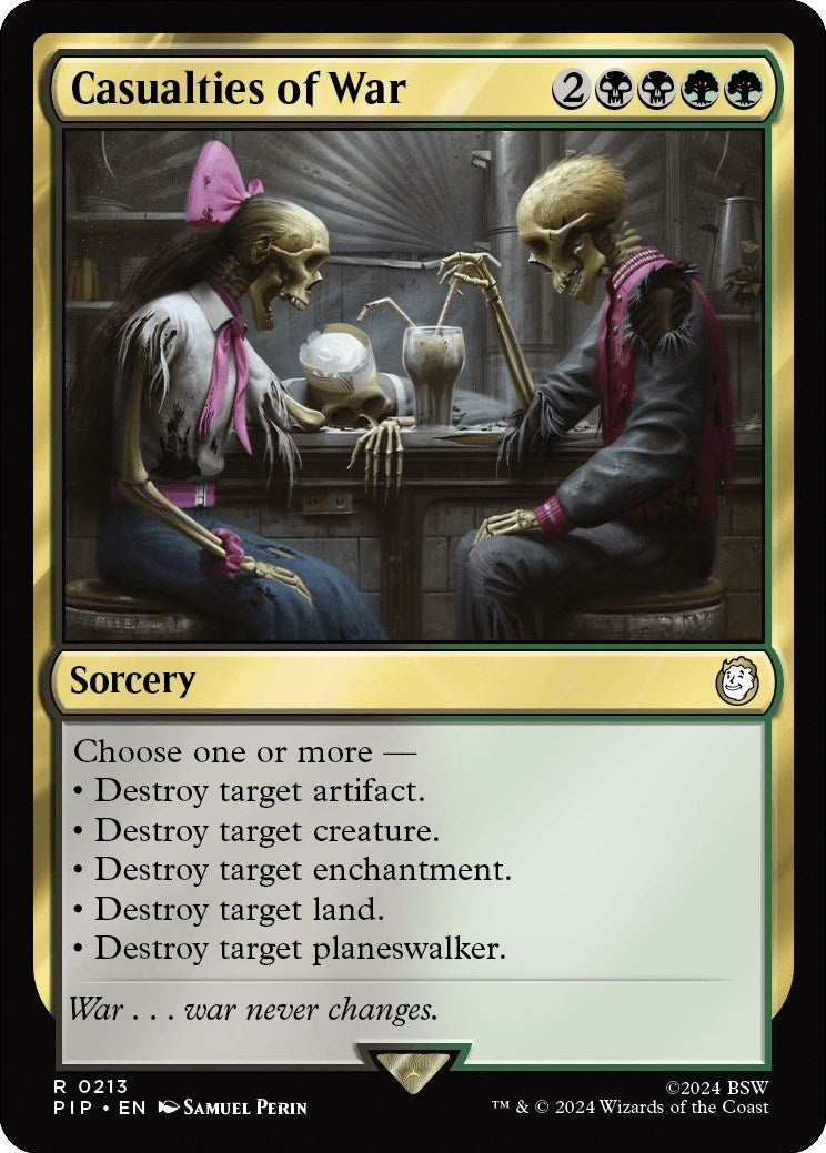 Image for Casualties of War (213) (PIP) - Magic: The Gathering